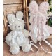 Sheep Puff Bunny 3Way Bag(Reservation/2 Colours/Full Payment Without Shipping)
